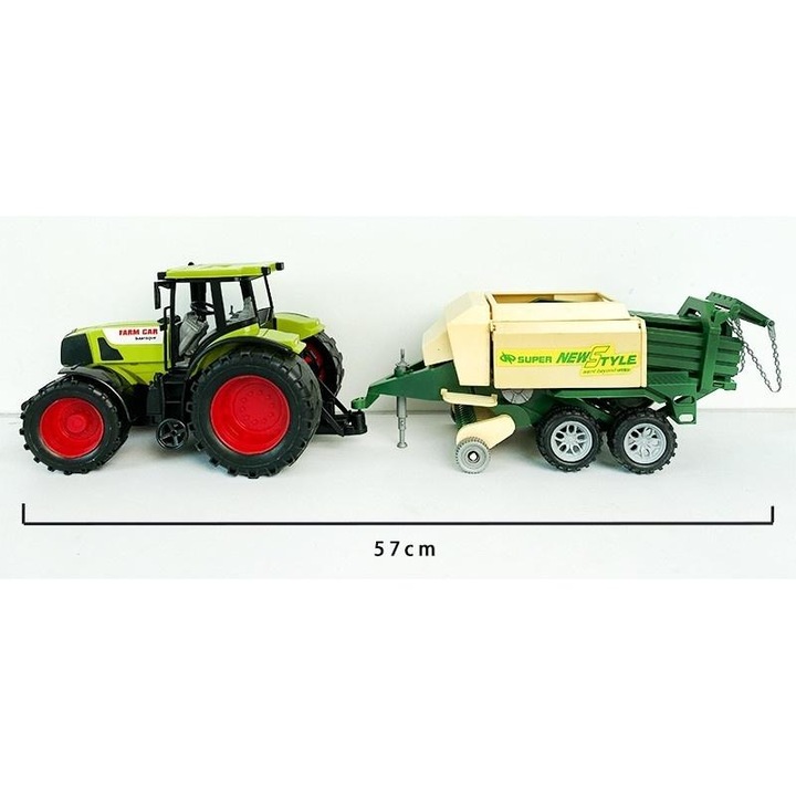 Traktor bálázóval, Macyszyn Toys