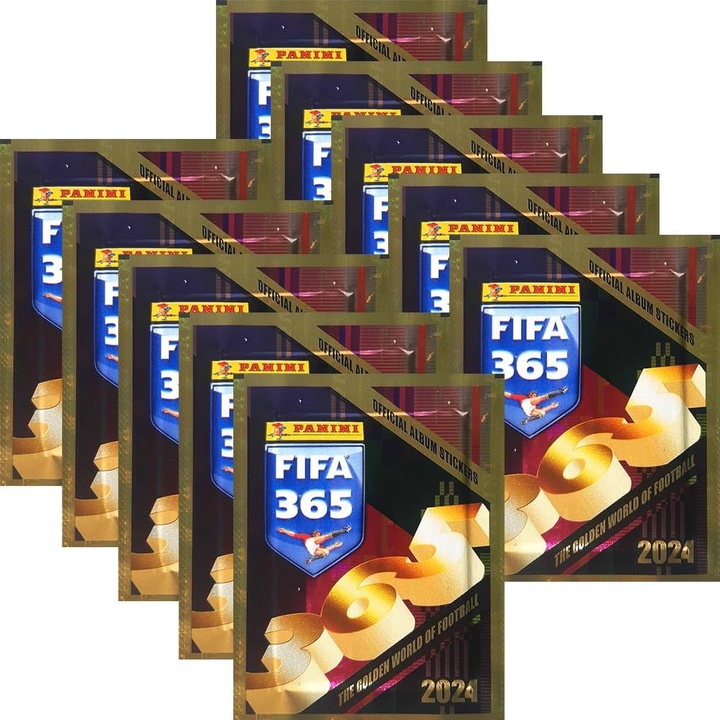 Pachet autocolante start Panini FIFA 365 2024, pentru copii