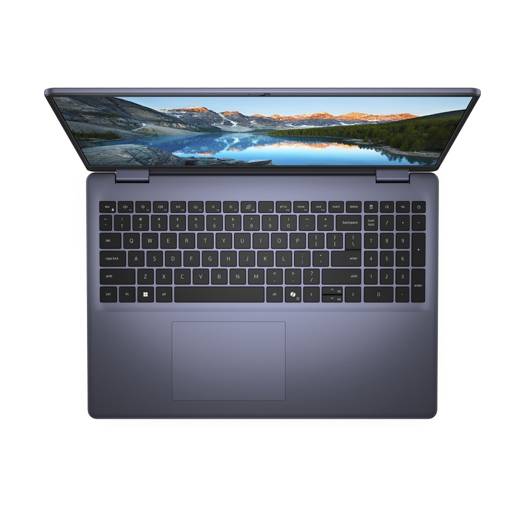 Laptop DELL Inspiron 5645, 16" WUXGA Touchscreen, AMD Ryzen™ 7 8840U pana la 5.1 GHz, 16 GB RAM DDR5, 1 TB SSD, AMD Radeon 780M, Windows 11 Home, Midnight Blue 1 TB