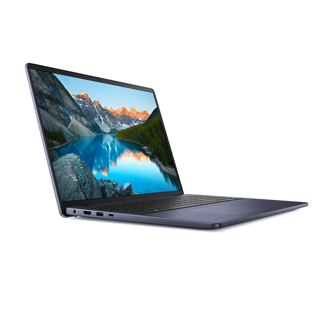 Laptop DELL Inspiron 5645, 16" WUXGA Touchscreen, AMD Ryzen™ 7 8840U pana la 5.1 GHz, 16 GB RAM DDR5, 1 TB SSD, AMD Radeon 780M, Windows 11 Home, Midnight Blue 1 TB
