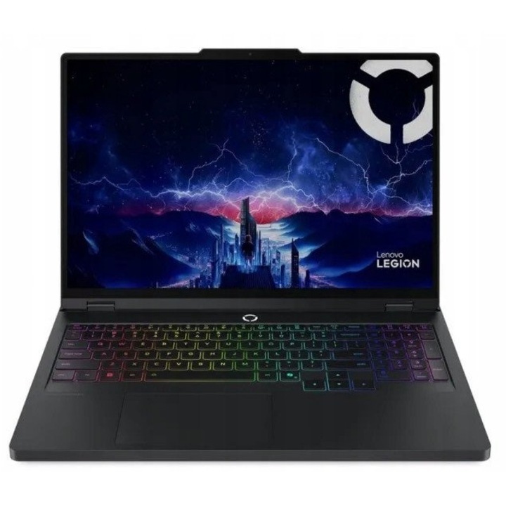 Laptop Lenovo Legion Pro 5, 16" WQXGA, Intel® Core™ i9 14900HX pana la 5.8 GHz, 32 GB RAM DDR5 5600, 1 TB SSD, NVIDIA® GeForce® RTX 5060 8 GB, Free Dos, Eclipse Black 1 TB