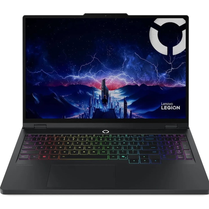 Laptop Lenovo Legion Pro 5, 16" WQXGA, Intel® Core™ i7 14650HX akár 5.2 GHz, 32 GB RAM DDR5 5600, 1 TB SSD, NVIDIA® GeForce® RTX 5060 8 GB, Free Dos, Eclipse Black 1 TB