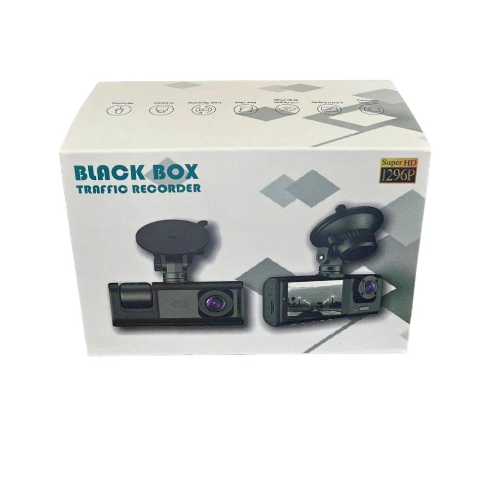 Camera auto Blackbox Traffic Recorder Card CADOU 32Bg, Tripla