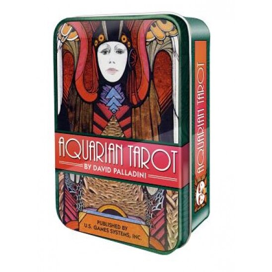 Aquarian Tarot in a Tin - David Palladini (Author)