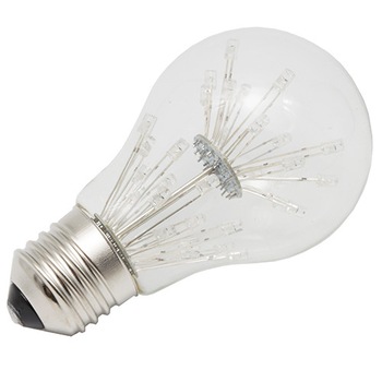 Bec Led E27 3W RGB Sticla Bec Led E27 3W RGB Sticla