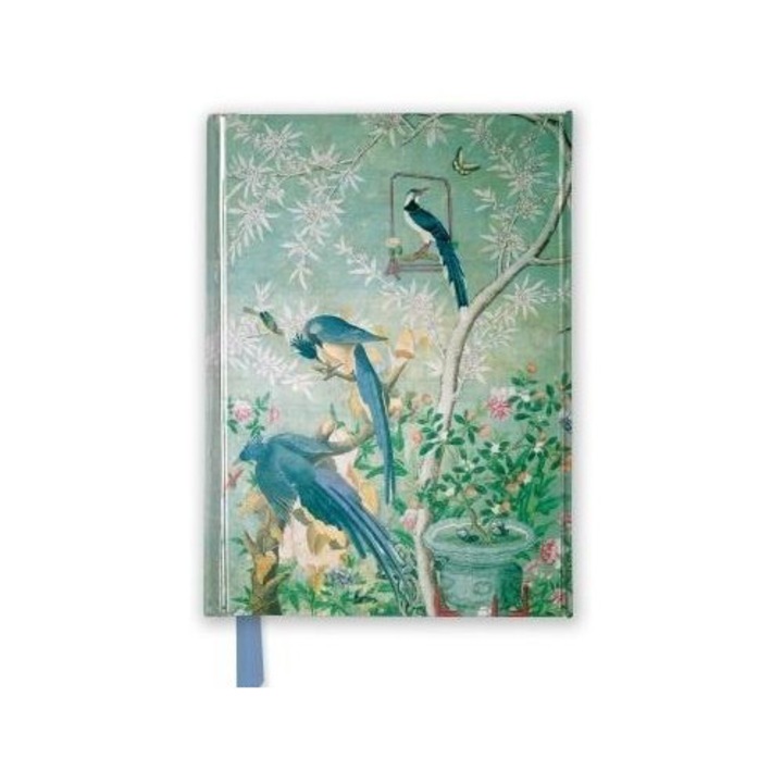 A6-os notesz, Flame Tree, aranyozott borítóval, elefántcsontszínű lapok, 176 oldal, 148x110x15mm