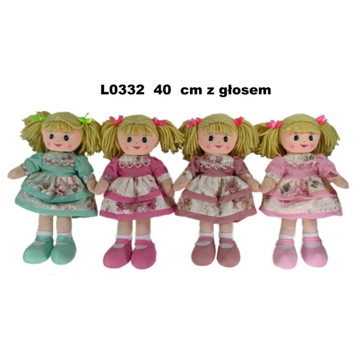 Sun-Day baba, hanggal, 40cm, vegyes színek