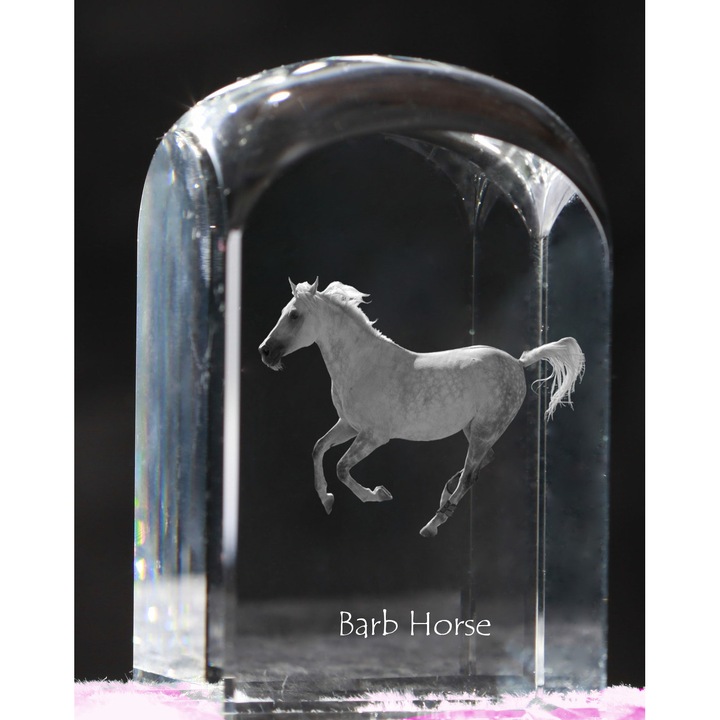 Cub din cristal, Art-Dog, personalizat cu fotografie, 10x6x6cm