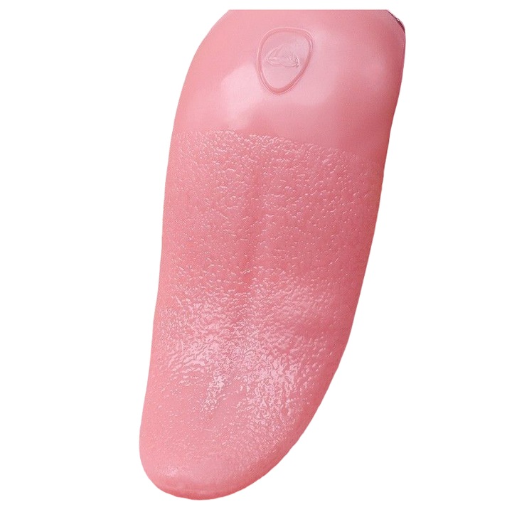 Nyelvet imitáló vibrátor, 10 rezgésmód, melegítő funkció, szilikon, 11x4cm