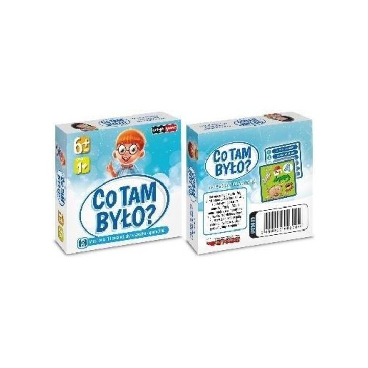 Társasjáték Artyk, "Mi volt ott?", 51 kártya, 1-6 személy részére, ajánlott életkor: 6+
