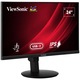 Monitor LED Ergonomic ViewSonic VG2409-MHDU-2, 24", Full HD (1920x1080), IPS, 100Hz, 4ms GtG, VRR, Low Blue Light, Flicker-Free, Difuzoare 2.5Wx2, HDMI, DP, USB, USB Type-C 65W (DP), VESA 100x100mm, Black