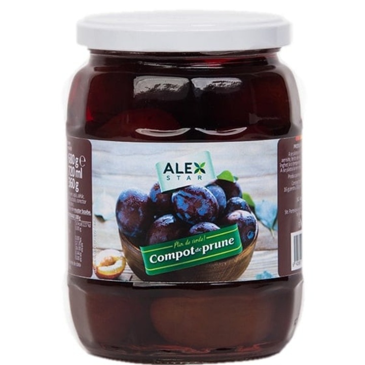 Compot de Prune, Alex Star, 680 g