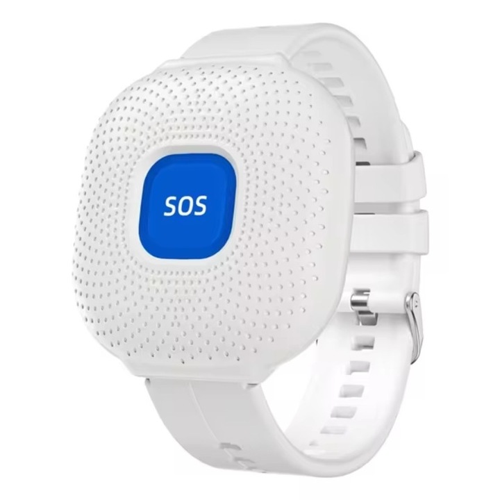 Pánikóra SOS gombbal, Excitat®, alkalmazás értesítések, WiFi APP, Fehér ...