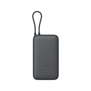 Acumulator extern Xiaomi 22.5W 20000mAh, cablu integrat USB Type-C, Dark Gray