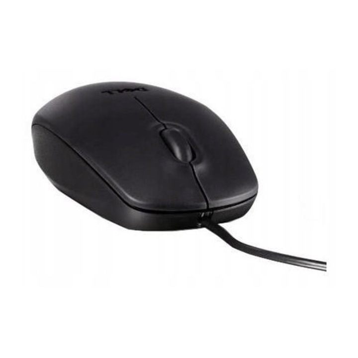 Mouse Dell, 3 butoane, optic, USB, 1000 DPI, negru