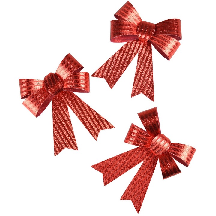 et de funde decorative cu dungi rosii, 3 buc Arpex