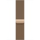 Curea pentru Apple Watch 46mm, Milanese Loop, Gold - M/L