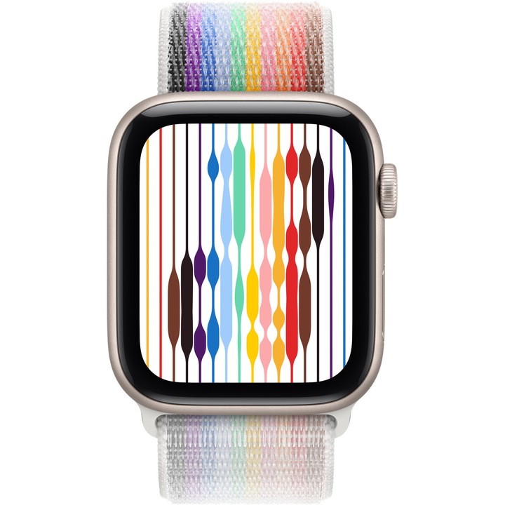 Curea pentru Apple Watch 45mm, Sport Loop, Pride Edition