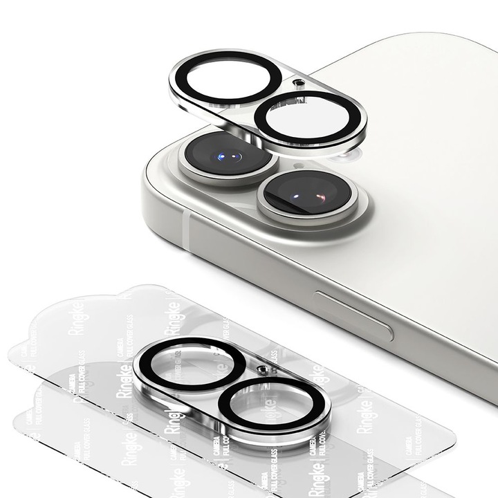 2x kameraüveg, Ringke Camera Full Cover Glass Kompatibilis iPhone 17