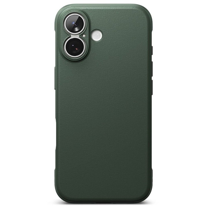 Carcasa Ringke Onyx compatibila cu iPhone 17, Dark Green