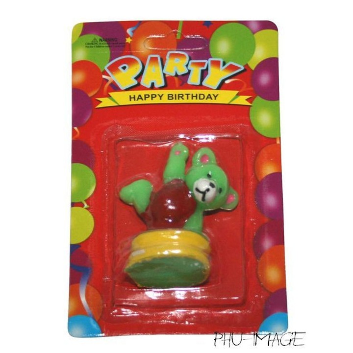 Lumanare pentru tort, Festa, forma de urs