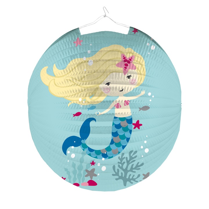 Lampion AMSCAN Légy sellő 25 cm, dekoratív partikra, 1 készlet