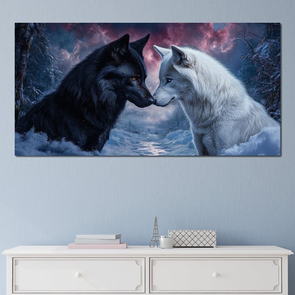 Tablou Canvas Premium, LuxCanva® M1471, Eternul Impreuna, 60 X 120