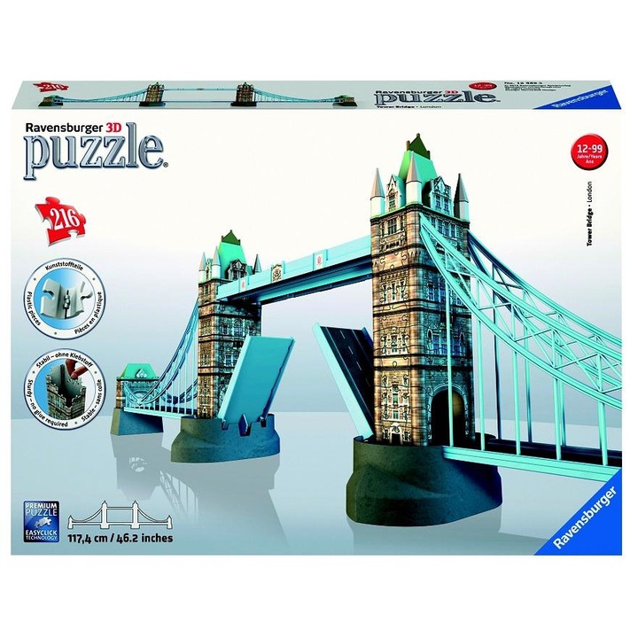 Puzzle 3D 216 db - Tower híd