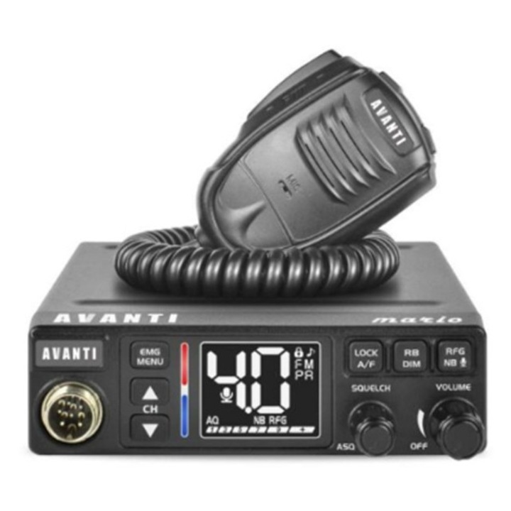 Statie radio CB Avanti Mario ASQ 12/24V