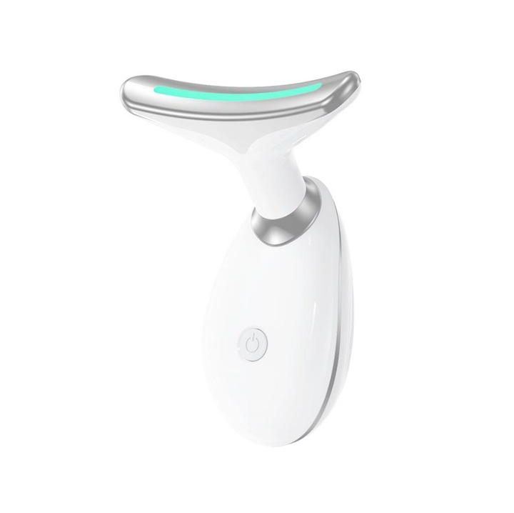 Dispozitiv Masaj Facial si Cervical, XO FG05, Lumina LED, Anti-Imbatranire