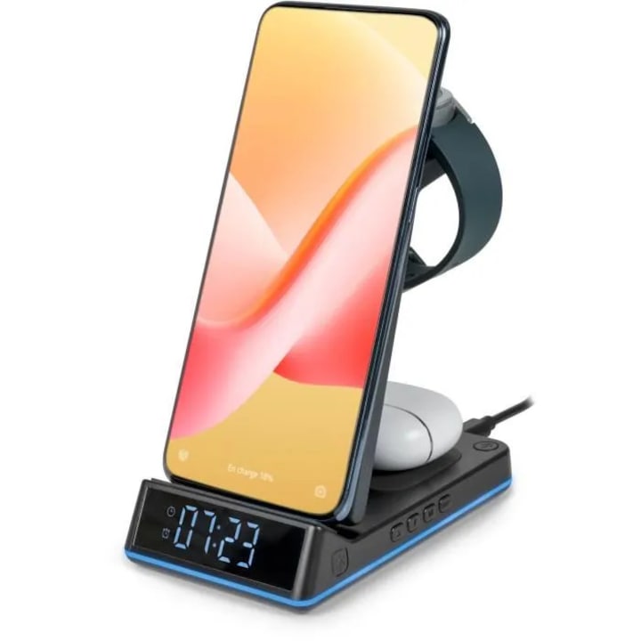 Ceas desteptator, THOMSON, CL750IS, 4 in 1, negru