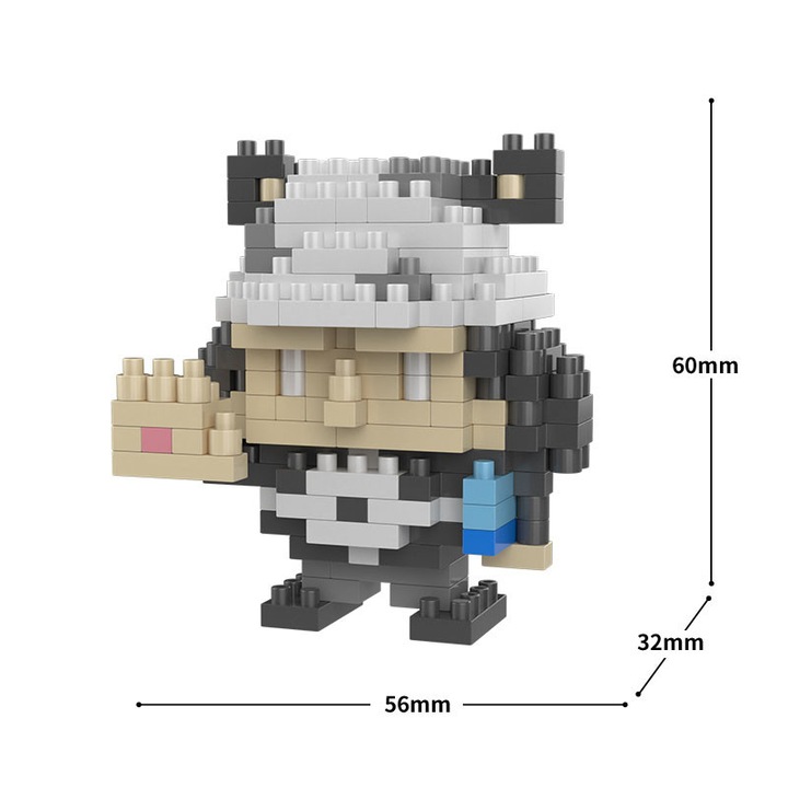 Set de blocuri de construcție ZUOXIA, 200 de piese, 60x24x63mm, colorate