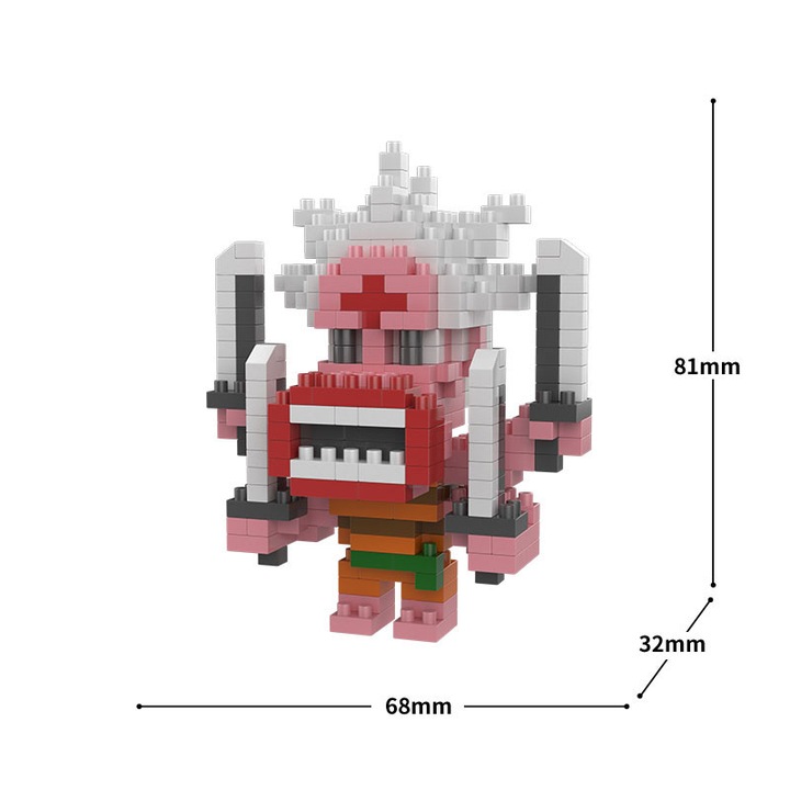 Set de construcție ZUOXIA, 200 particule, dimensiuni 60x24x63mm, pentru 14+ ani, ideal pentru colecție