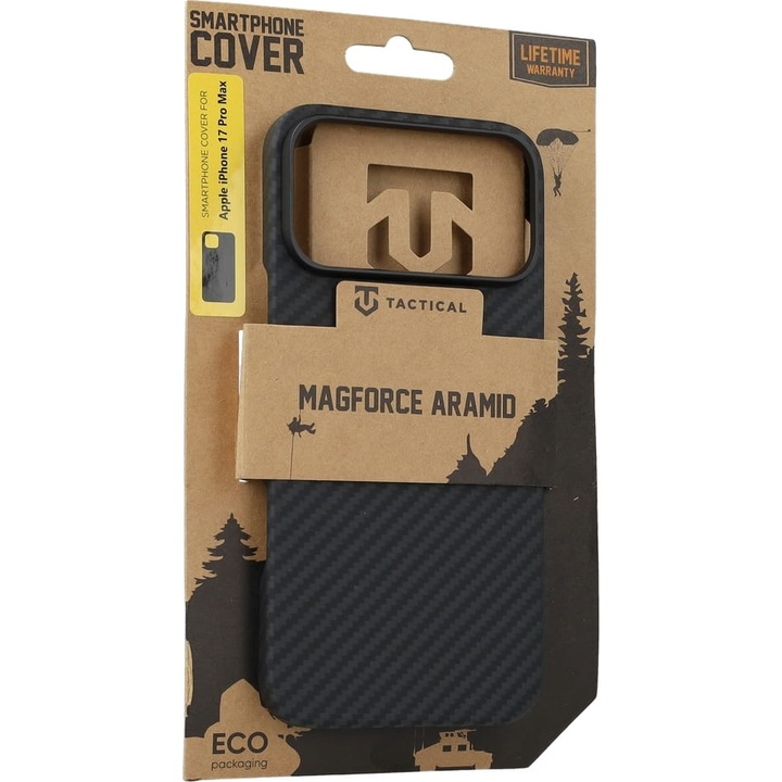 Tok, Tactical MagForce Aramid kompatibilis iPhone 17 Pro Max, Fekete