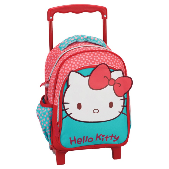 Hello Kitty Sweetheart раница на колела за детска градина, чанта 30 см