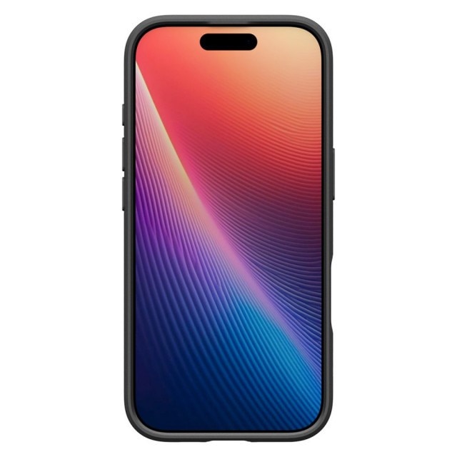 Husa Spate Spigen Liquid Air Compatibila Cu iPhone 17, Materiale Premium, Silicon - Matte Black