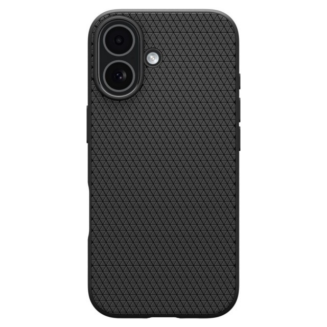 Husa Spate Spigen Liquid Air Compatibila Cu iPhone 17, Materiale Premium, Silicon - Matte Black