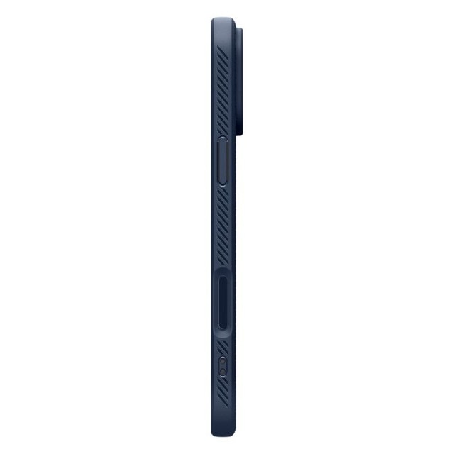 Husa Spate Spigen Liquid Air Compatibila Cu iPhone 17 Pro Max, Materiale Premium, Silicon - Navy Blue