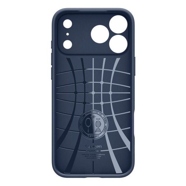 Husa Spate Spigen Liquid Air Compatibila Cu iPhone 17 Pro Max, Materiale Premium, Silicon - Navy Blue