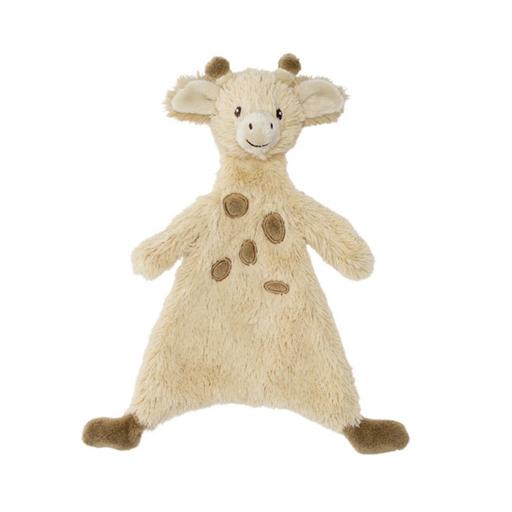 Jucărie moale Happy Horse Gus Giraffe, 26cm, alb