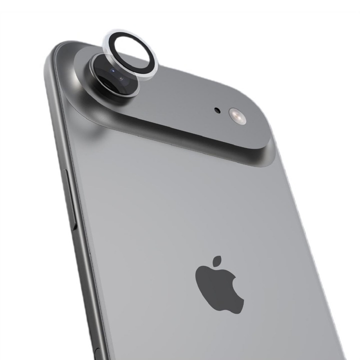 Devia Kristály Szériás Kamera Üvegfólia iPhone 17 Air-hez, Átlátszó