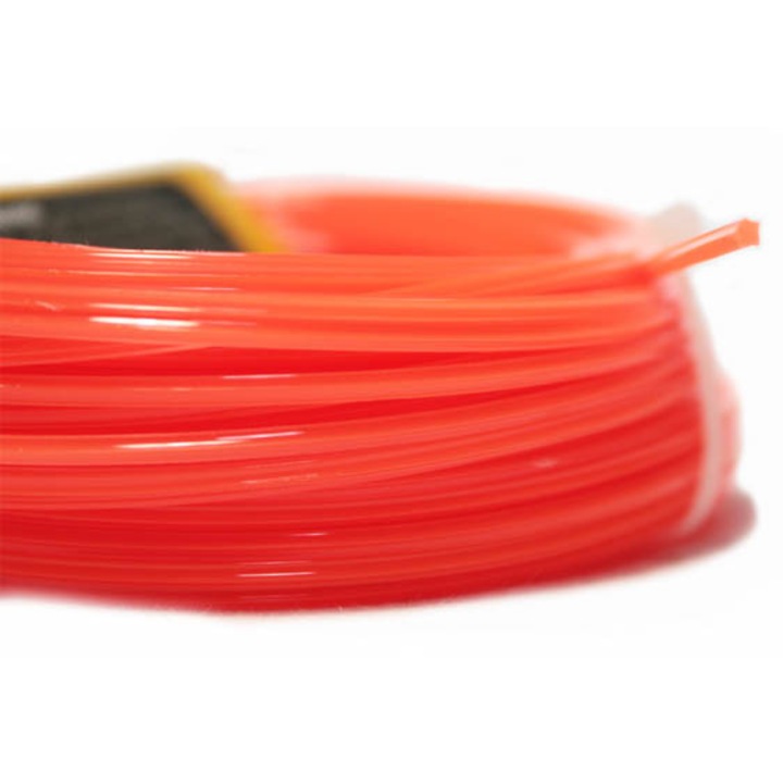 Rola 15m Fir pentru Trimmer sau Motocoasa, Model Stea cu Grosime de 2.7mm