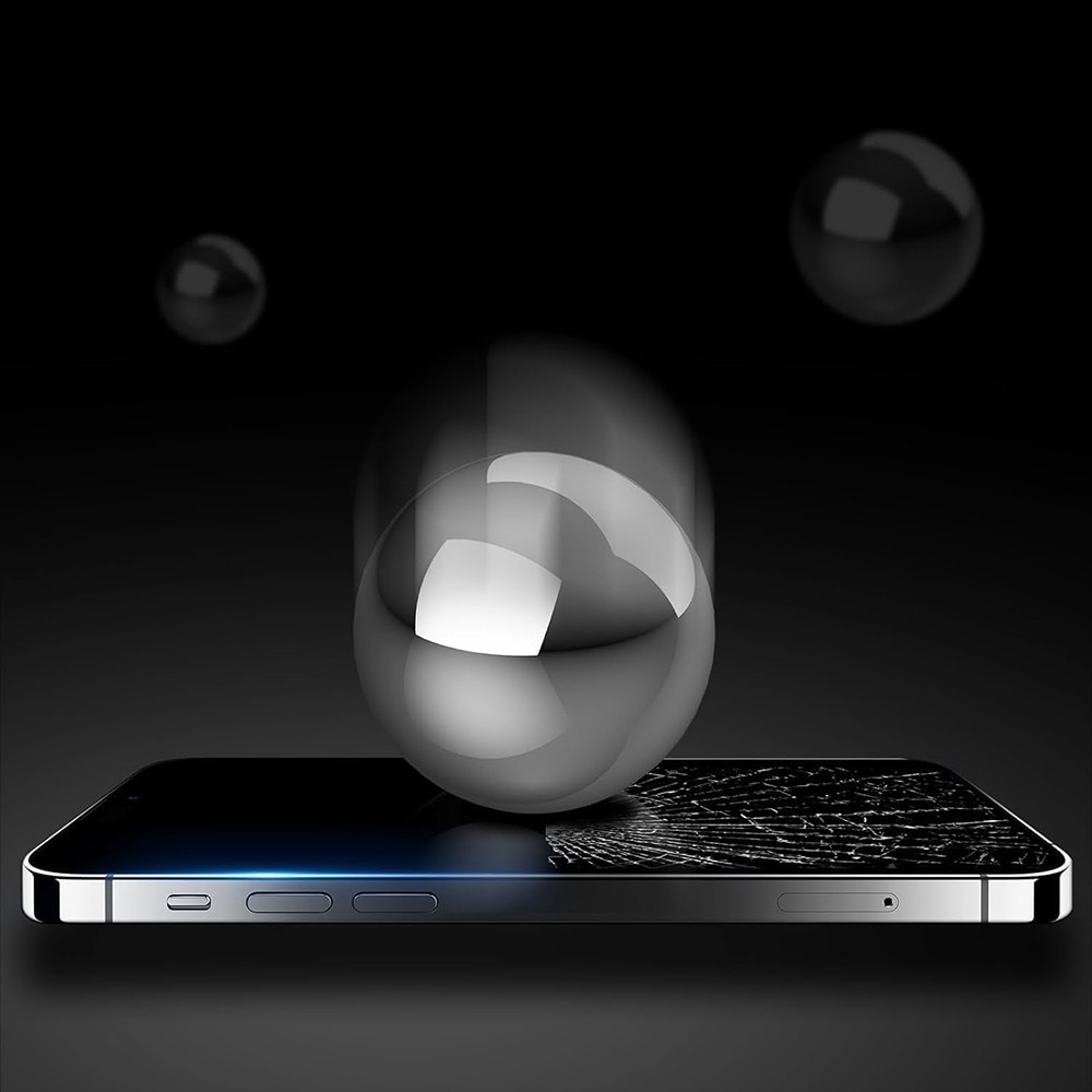Folie protectie telefon, Anank, 3D, anti-crack, negru, iPhone 17