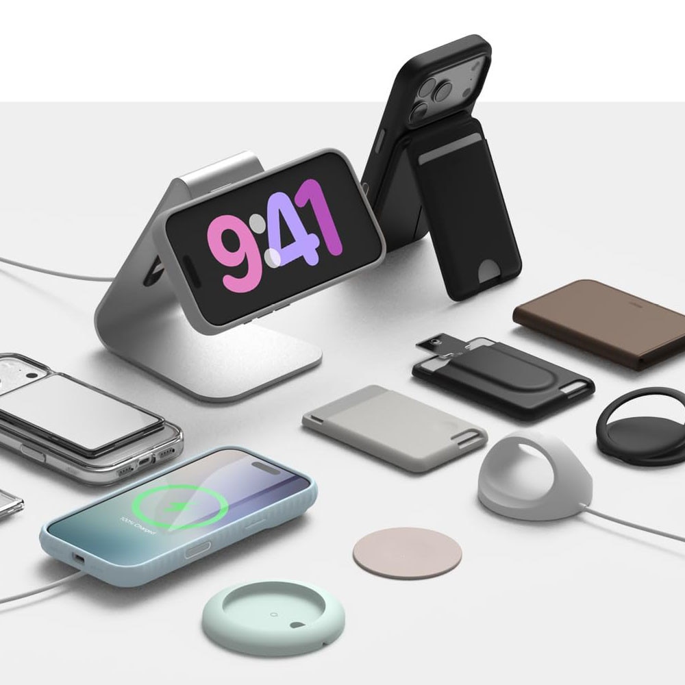 Husa de protectie, GUUIXUAN, MagSafe, Compatibil cu iPhone 17, Premium Quality, Transparent