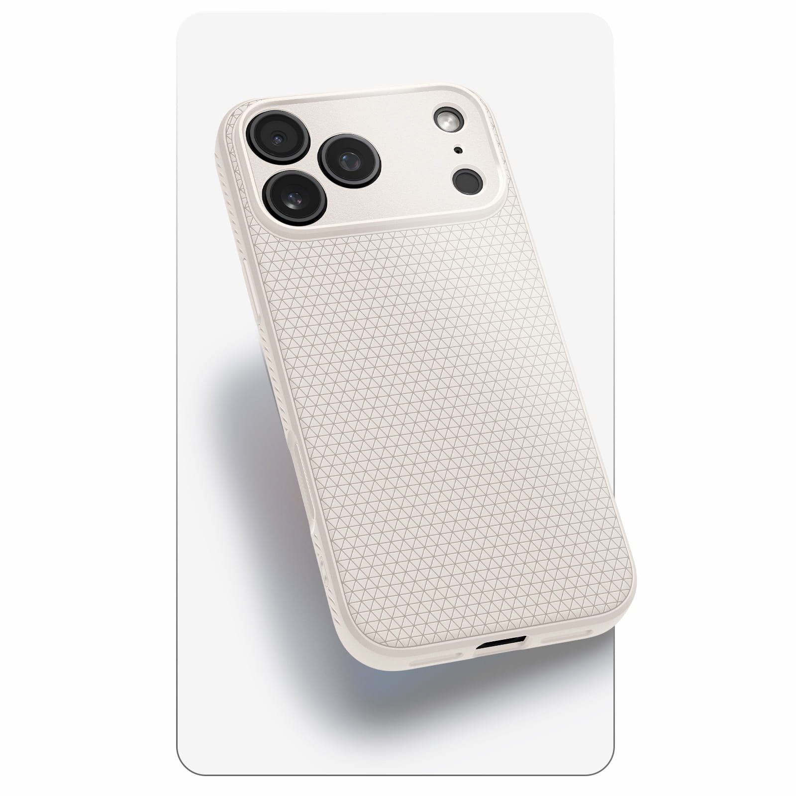 Husa, Spigen Liquid Air pentru iPhone 17 Pro, Bej