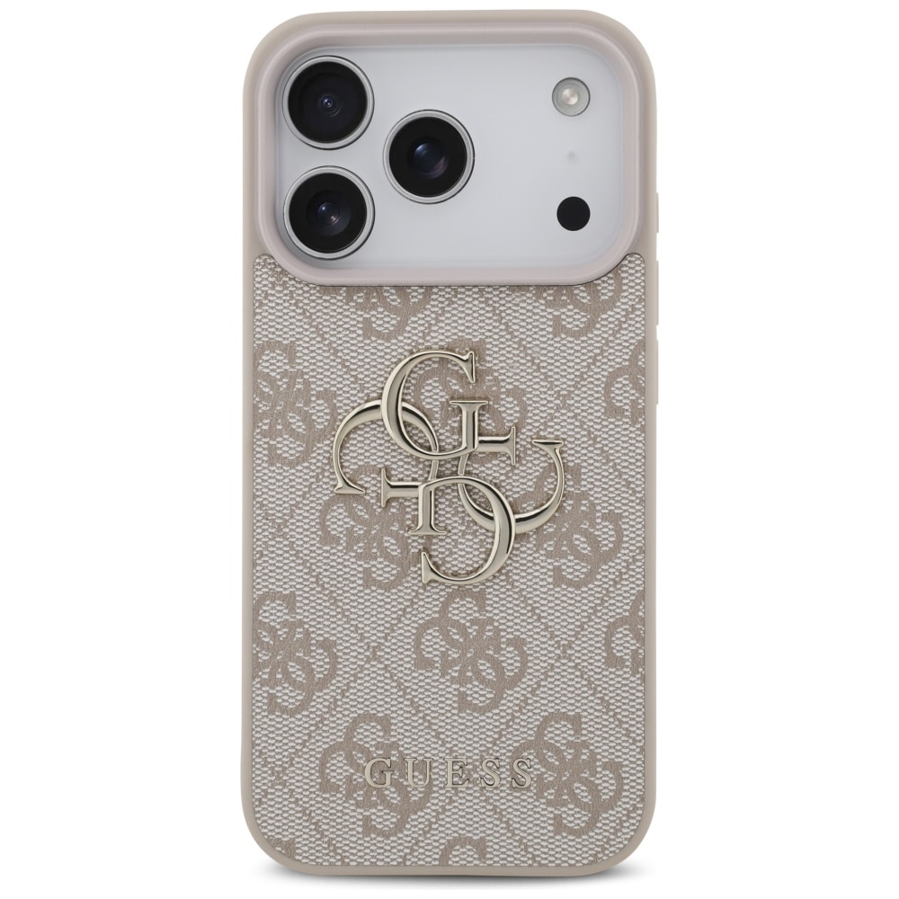 Husa pentru iPhone 17 Pro - Guess Hardcase 4G Big Logo - Roz