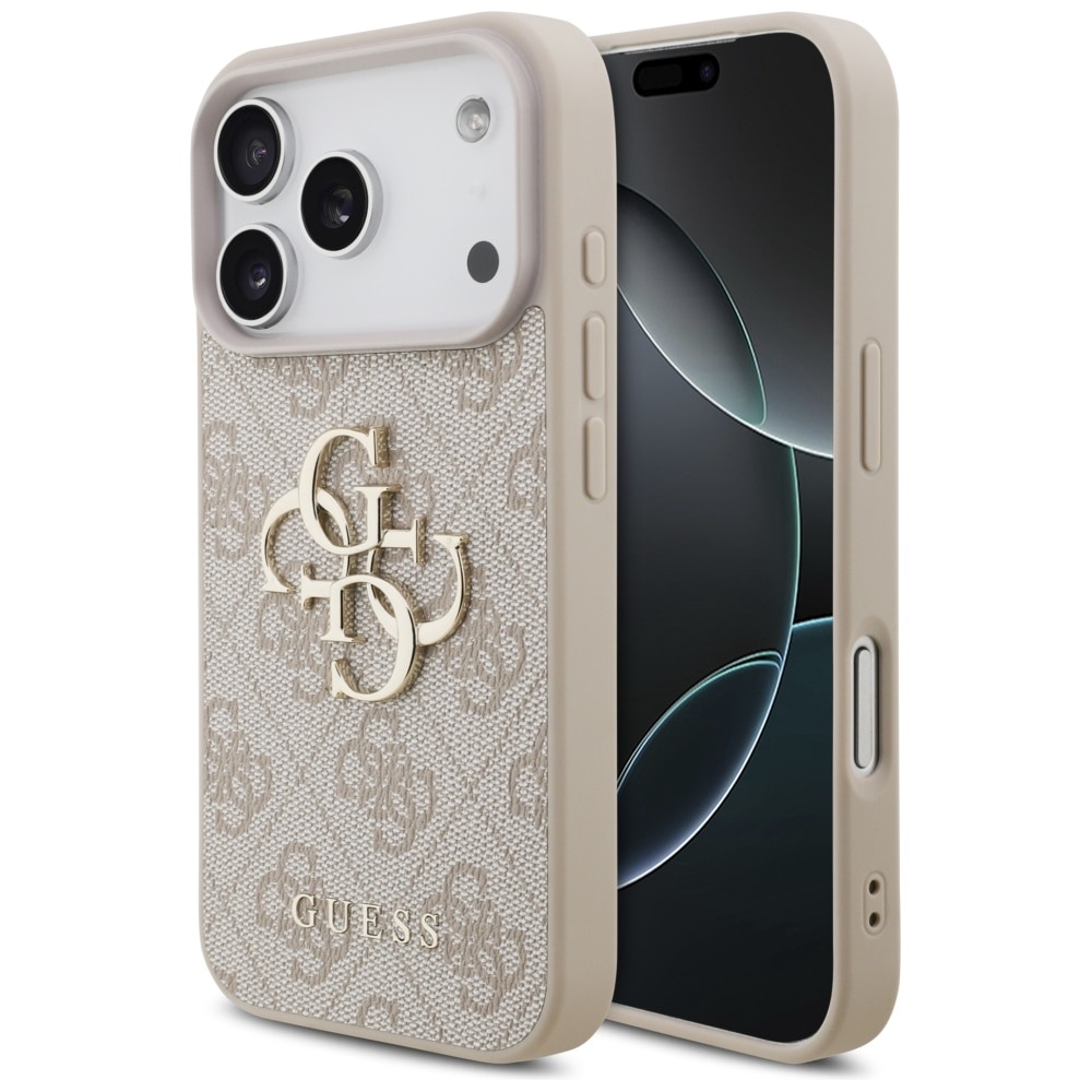 Husa pentru iPhone 17 Pro - Guess Hardcase 4G Big Logo - Roz