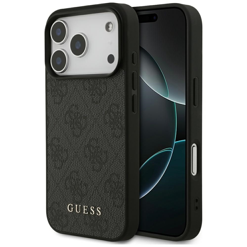 Husa pentru iPhone 17 Pro - Guess Hardcase 4G Classic - Negru