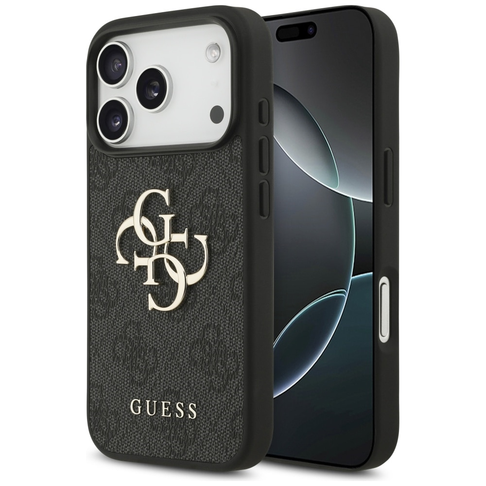 Husa pentru iPhone 17 Pro Max - Guess Hardcase 4G Big Logo - Negru