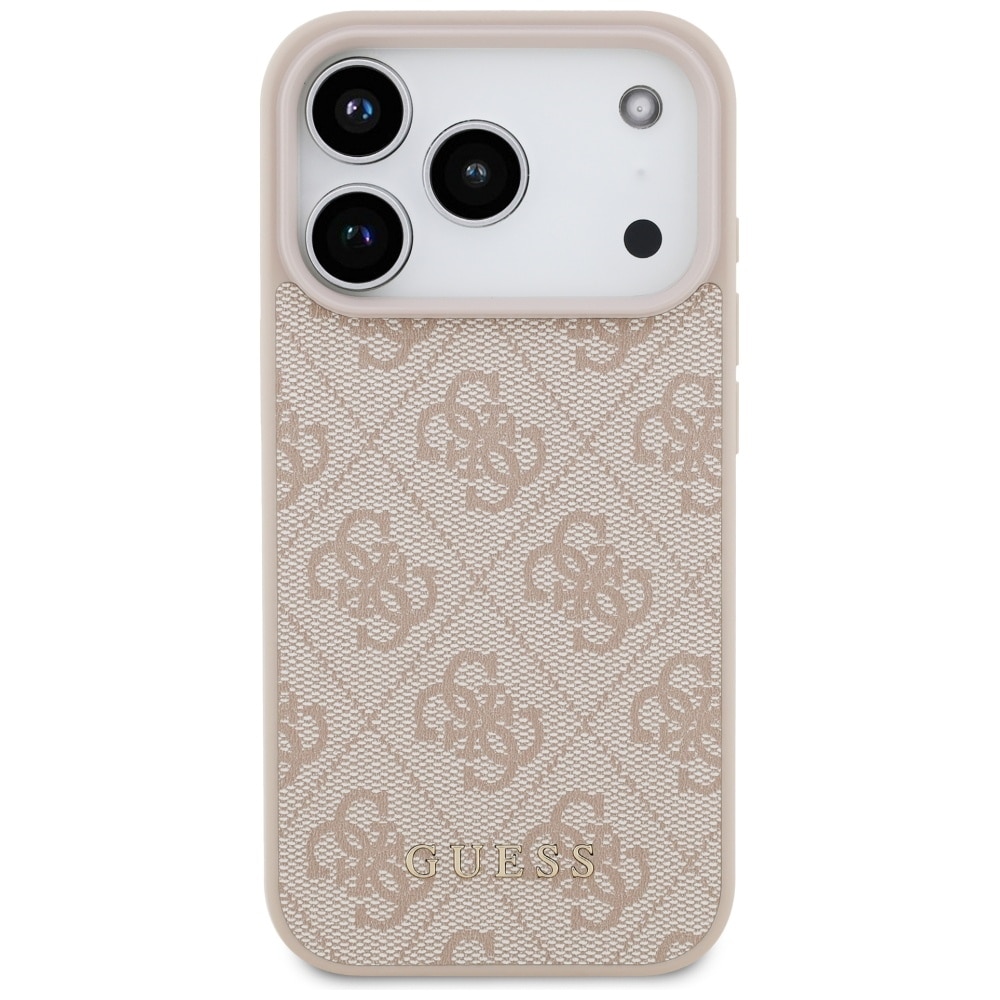 Husa pentru iPhone 17 Pro - Guess Hardcase 4G Classic - Roz